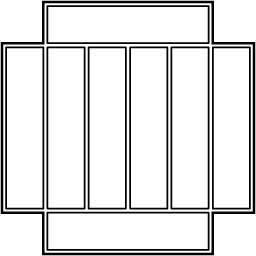 Rozdlen achovnice 6x6 na 8 shodnch tvar I.